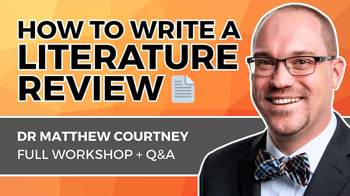How to Write a Literature Review (The Smart Way) 📚 FULL WORKSHOP