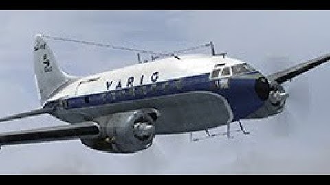 Curtis C46 Commando, by JustFlight. VFR: (SCEL) Santiago Int