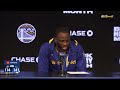 Draymond Green Postgame Interview | Golden State Warriors dominate Oklahoma City Thunder 141-114