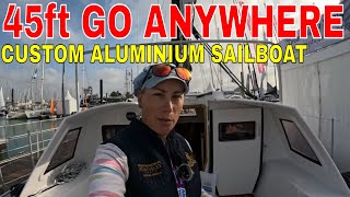 45ft Dream custom blue water sailboat