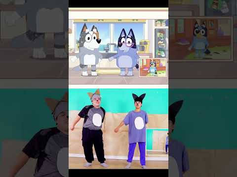 Bluey teaches Grandparents #shorts