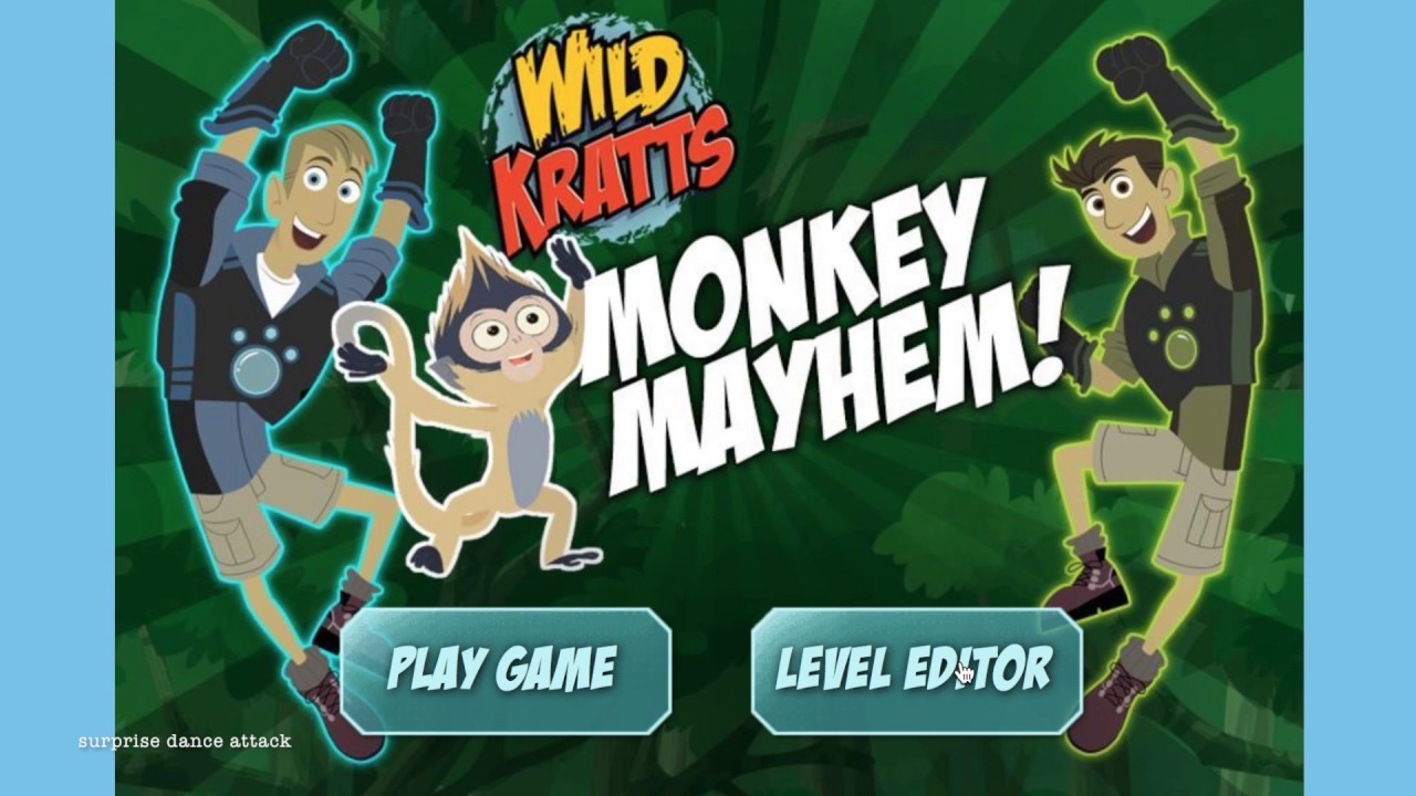 Wild Kratts part 2 - Monkey Mayhem Game from PBS kids - YouTube