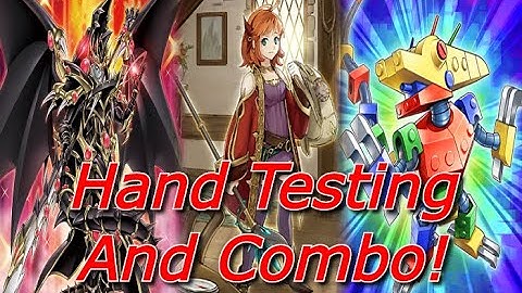 Yu-Gi-Oh! Adamancipator Hand Testing & Combos!(lets show off what dragoon end board looks like)