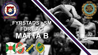 Fyrstads - Sm För Lag 8 November 2025 Matta B