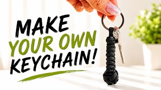 Make This Paracord Keychain | Easy DIY Tutorial🔑