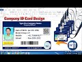 how to make id card in Microsoft word 2016 !! How to make a Id Card Design in MS Word With QR Code