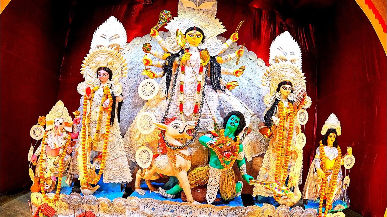sandhi puja aarti ] Maha Ashtami durga puja | bengali durga puja Kolkata 2025 | sandhi puja mantra