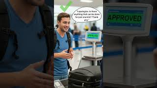 STOP! The $100 Mistake You Make at the Airport! (Save Your Money)#english #tips #Smart#english