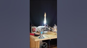 Audio modulated Magnetron #highvoltage #teslacoil #experiment #dangerous #magnetron