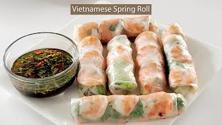 How to Make Vietnamese Spring Roll | Fresh Summer Roll Recipe | GOI CUON