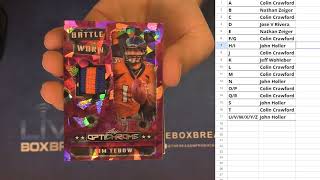 2026 Leaf Optichrome Football Hobby Box Break #11 LBB