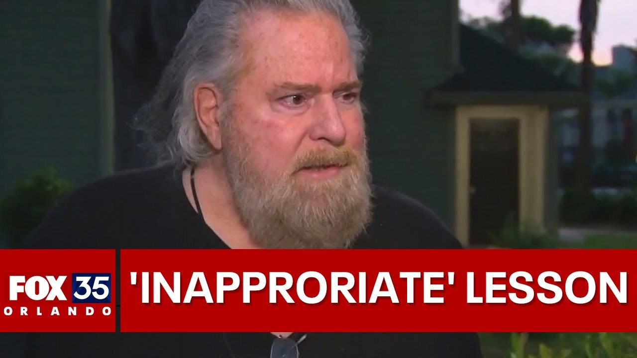 Florida teacher fired over 'inappropriate' lesson: 'I didn't do ...