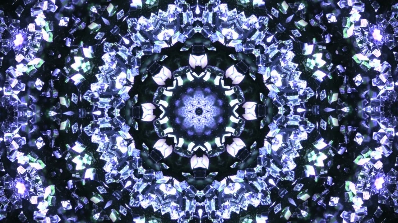Glitzer Kaleidoskop mit Relax Musik YouTube