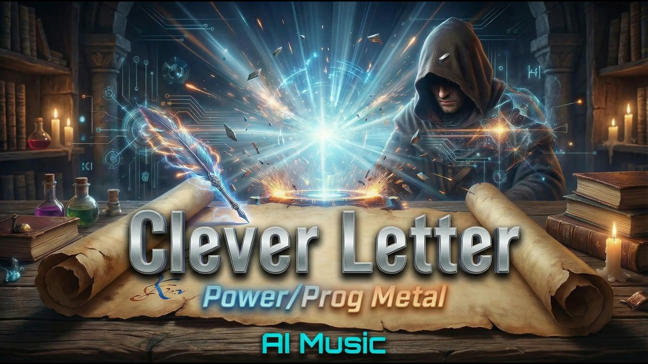 VALYR IA SONGS - Clever Letter (AI Music) - Power/Prog Metal New Song