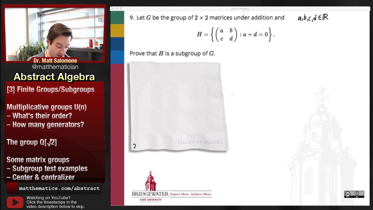 301.3 Problem Session Part III - YouTube