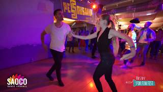 Aram Gulledge and Nika Volodina Salsa Dancing at Rostov For Fun Fest (Russia), Mon 04.11.2019 (SC)