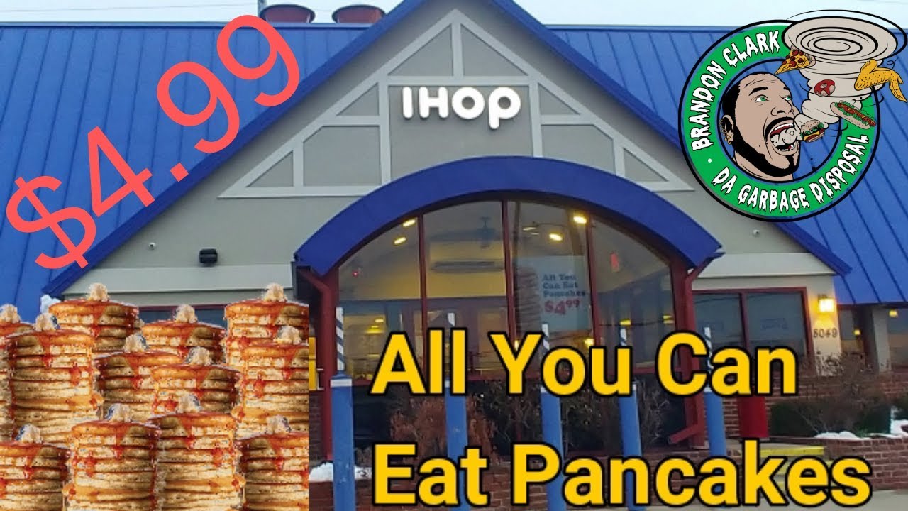 IHOP All You Can Eat Pancakes $4.99 National Pancake Day
