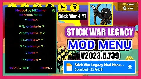 Stick War Legacy Mod Menu - V2023.5.739