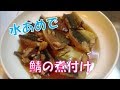 【ゆる料理】水あめを大量に使って、鯖の煮付け作ってみた。