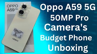Oppo A59 5g Unboxing & First Impression New Budget Phone