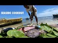 FRESH CATCH ROAST FISH!! BARRACUDA • DOCTOR FISH • ANGEL FISH • FISHING VILLAGE COOKOUT JAMAICA!