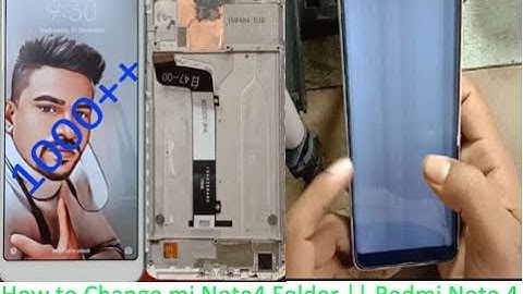 How to change mi note 4 !!Redmi note 4 LCD Display+Touch Screen Digitizer with Frame replacement