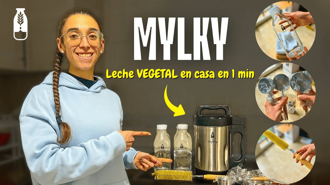 🥛 PRUEBO la MÁQUINA que HACE LECHE VEGETAL en 1 MINUTO 🌱*¿MERECE la PENA?* | Recetas + Unboxing