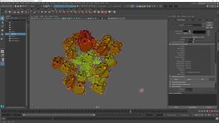 Basics of  particle sprite in Maya