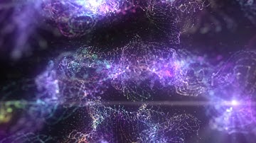 4K Colorful Particle Waves - Moving Background #AAVFX