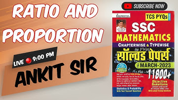 RATIO AND PROPORTION BY KIRAN 11975+ FREE SOLUTION BY ANKIT SIR