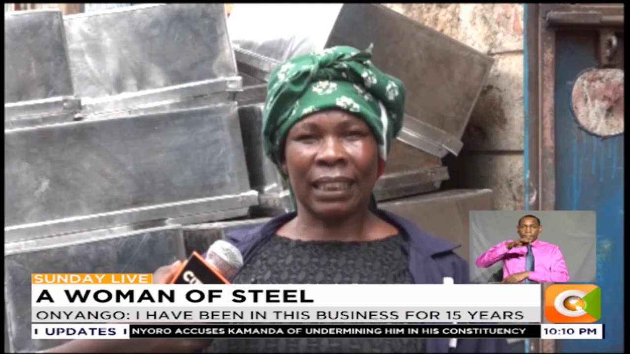 migorin | YOUR STORY | Pamela Onyango, renown tinsmith from Migori