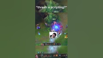 "thresh u scripting?" #shorts #leagueoflegends #leagueoflegendsclips