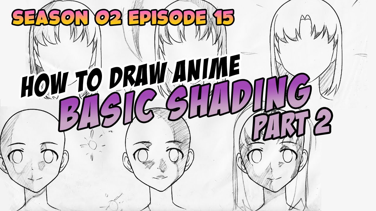 How To Draw Anime Shading Tutorial part 2 - YouTube