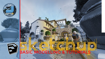 SKETCHUP MODELING D || 2-STOREY RESIDENCE || Revised Design || Jerrai TV Official