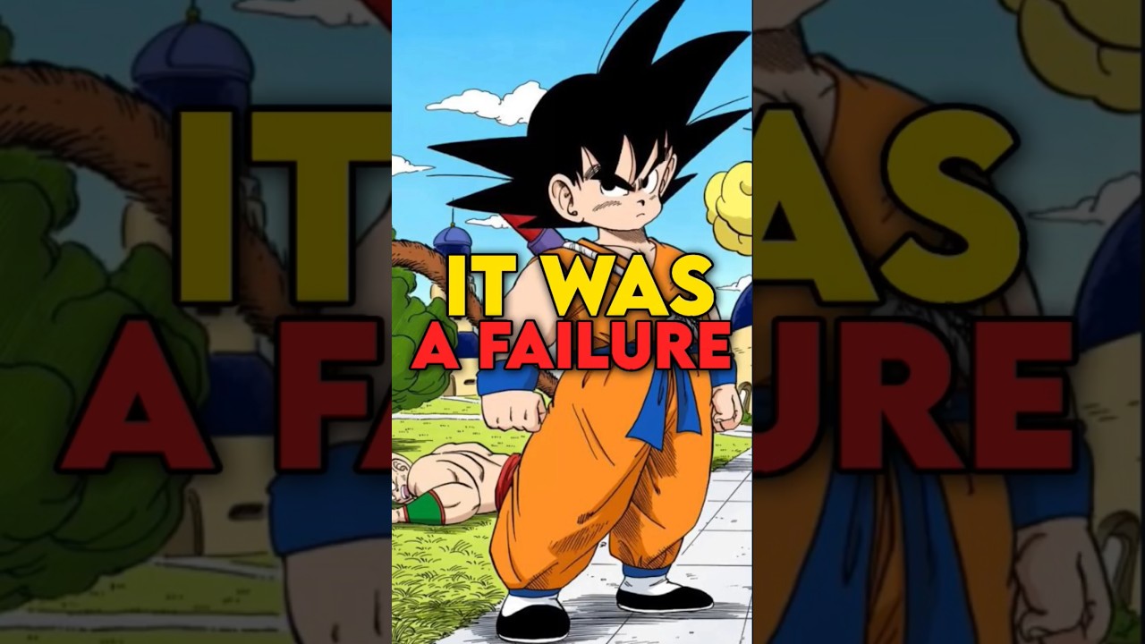 Dragon ball was a FAILURE !