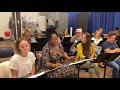 Watch sara bareilles and broadway waitress cast sing opening up on first day of rehearsal