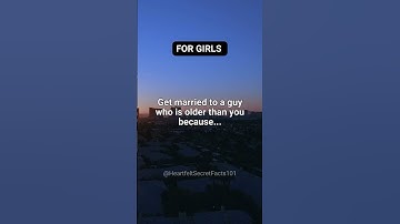 Get married to a guy who is older than you because… #shorts #psychologyfacts #horoscope #subscribe