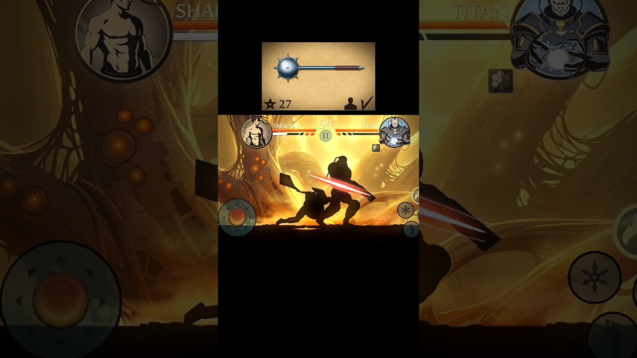 Two-handed Mace vs Titan One Shot Edit (phonk remix edit) 