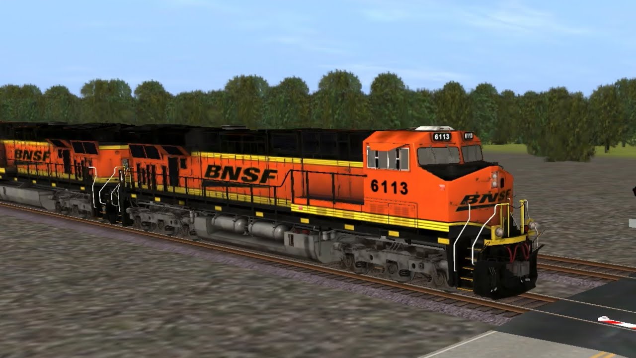 Train meet with a Stack and a empty Coal. TD2