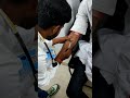 👉Ye Doctor Hai Ya Student? 😳 Stethoscope Pehankar Real Blood collect #aiims #doctor #medical .