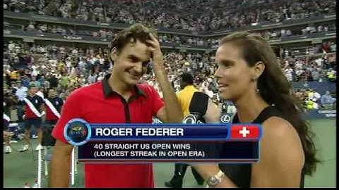 Roger Federer Greatest Shot of Life Interview HQ