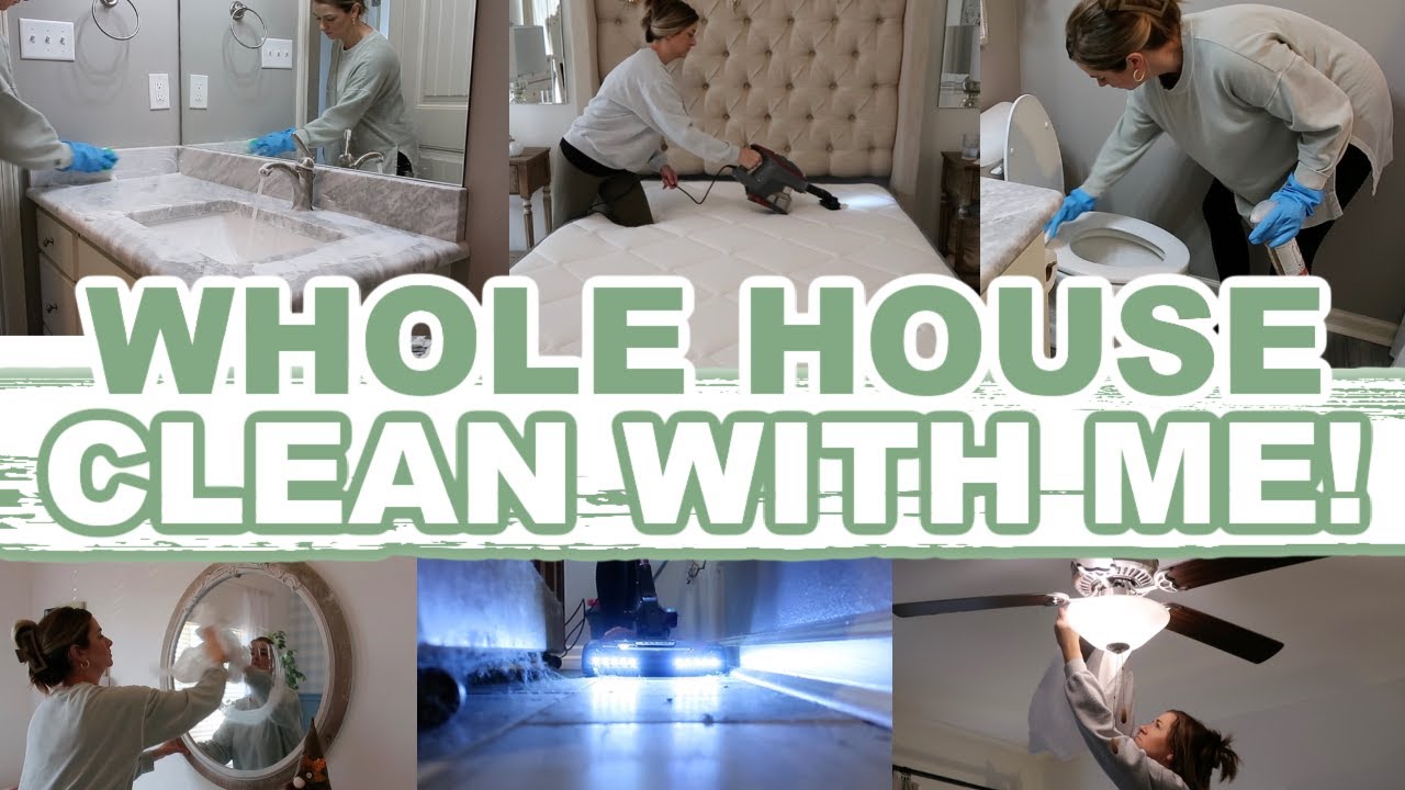 2023 WHOLE HOUSE CLEAN WITH ME | EXTREME CLEANING MOTIVATION | CLEAN ...
