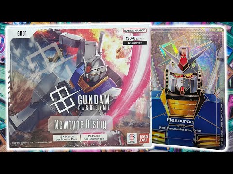 【新品】GUNDAM CARD GAME Newtype Rising 6box Gundam Card Game Newtype Rising Booster Box – Trading Card