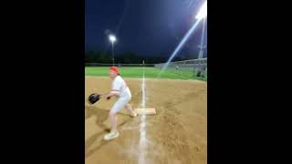 swinging bunt 😂 #slowpitchsoftball #softball #tournament #college #POV