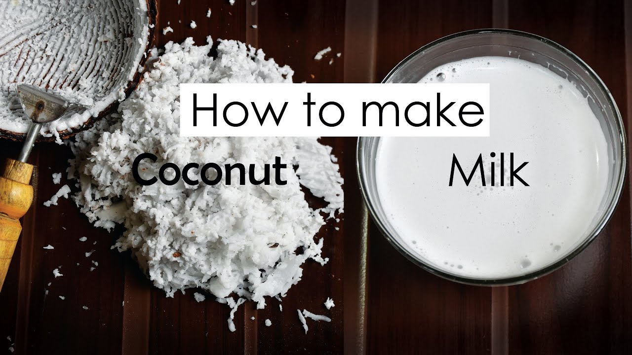 How to make Coconut Milk at home | Coconut Milk | Easy process of