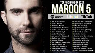 MAROON 5 LAGU BARAT TERBARU 2023 TERPOPULER ~ TOP SPOTIFY PLAYLIST 2024 VIRAL TIKTOK