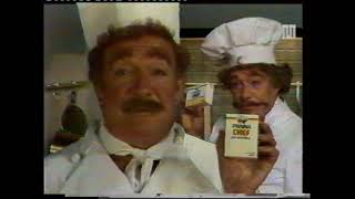 1982 ReteQuattro  Spot Panna Chef testimonial  Ugo Tognazzi