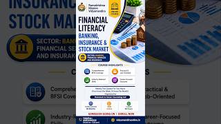 Financial Literacy, Banking, Insurance &amp; Stock Market | Online Certificate Course | RKMVM