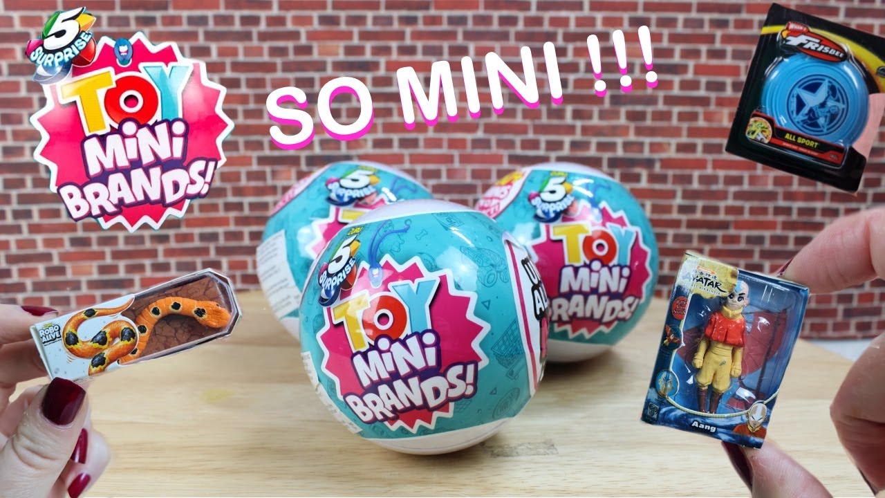 Sind sie wirklich so mini? 😱ZURU TOY MINI BRANDS Unboxing/Deutsch