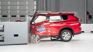 2025 Mitsubishi Outlander Driver-Side Small Overlap Iihs Crash Test